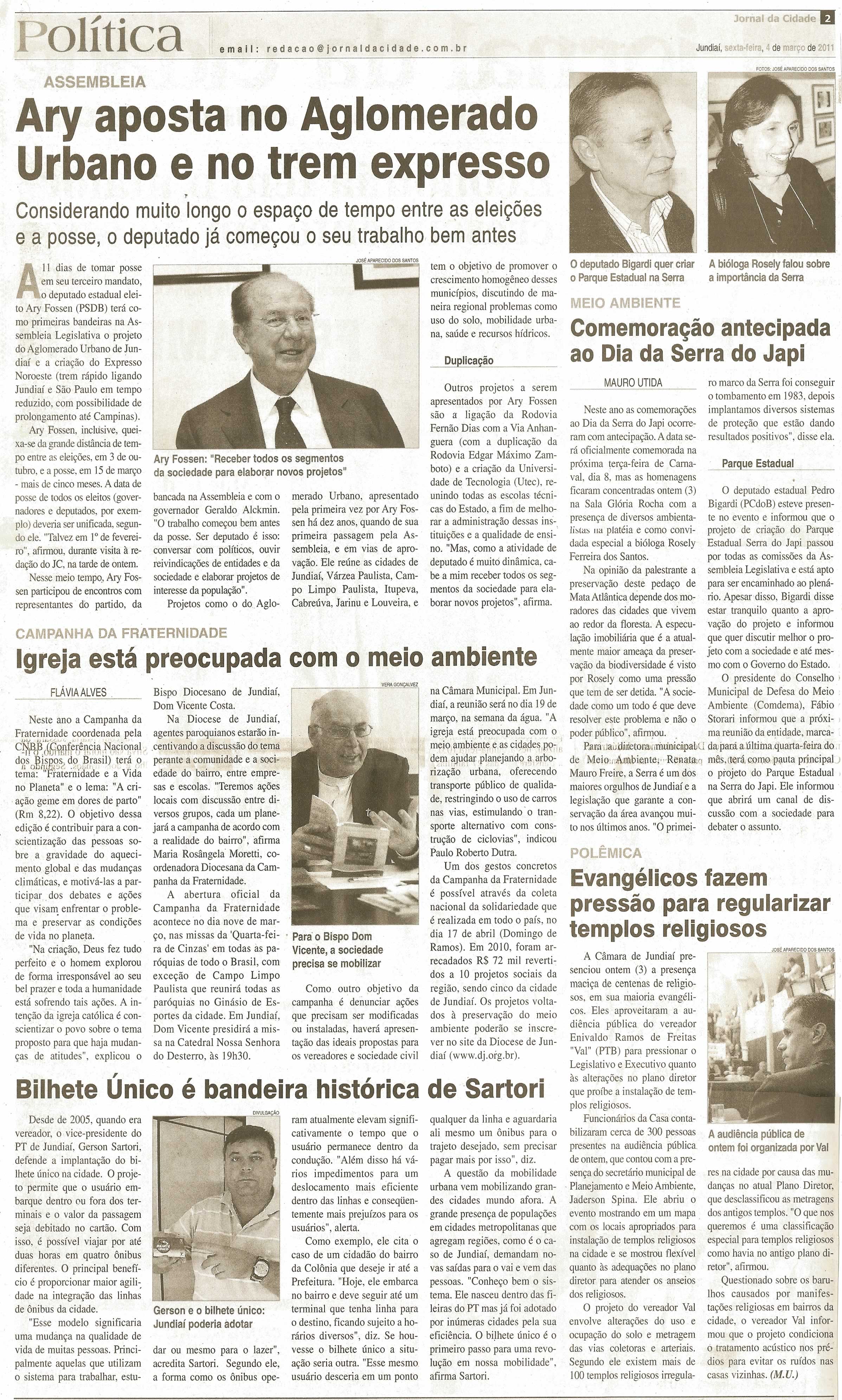 Jornal da Cidade - 04/03/2011