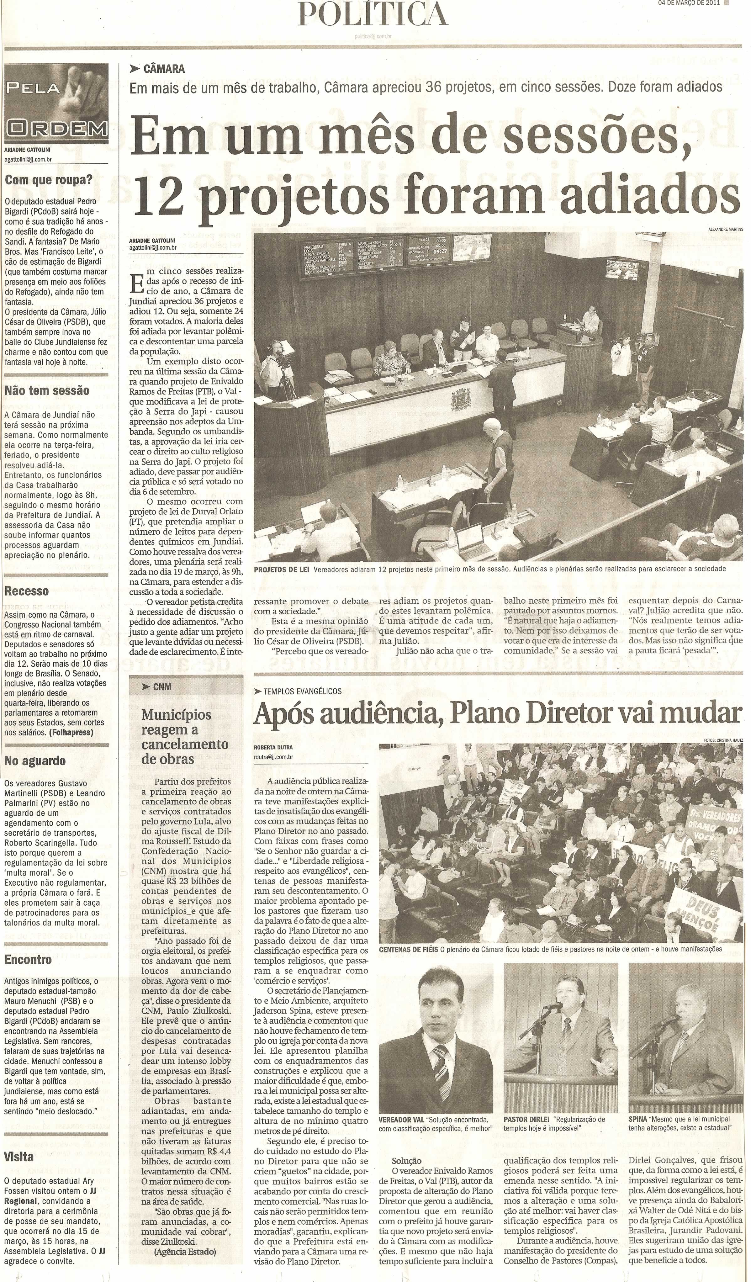Jornal de Jundiaí - 04/03/2011