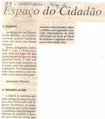 Jornal de Jundiaí - 03/03/2011