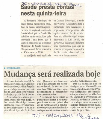 Jornal da Cidade - 03/03/2011