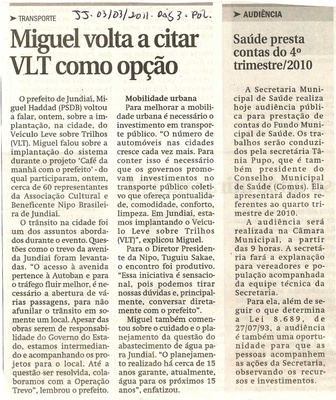 Jornal de Jundiaí - 03/03/2011