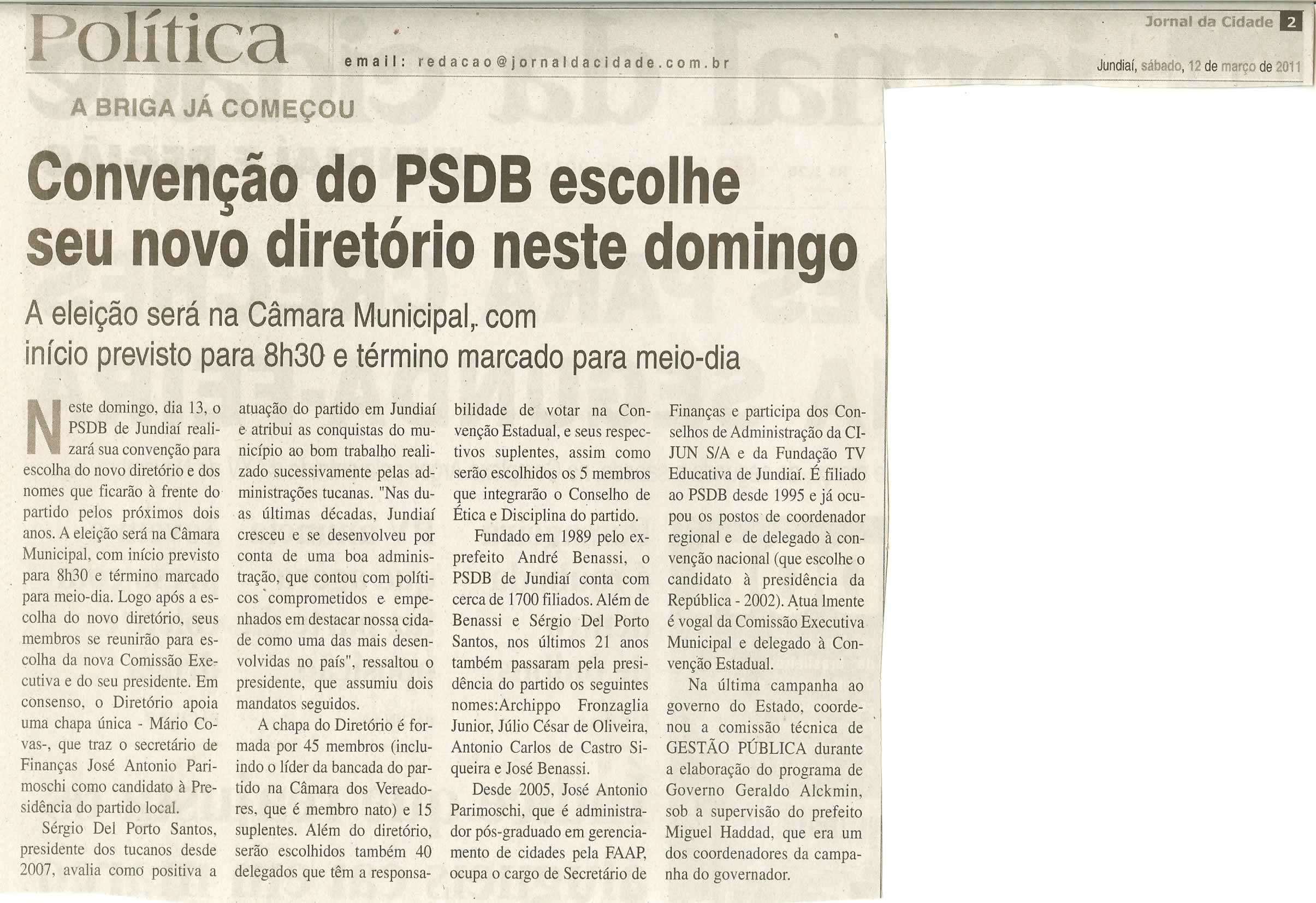 Jornal da Cidade - 12/03/2011