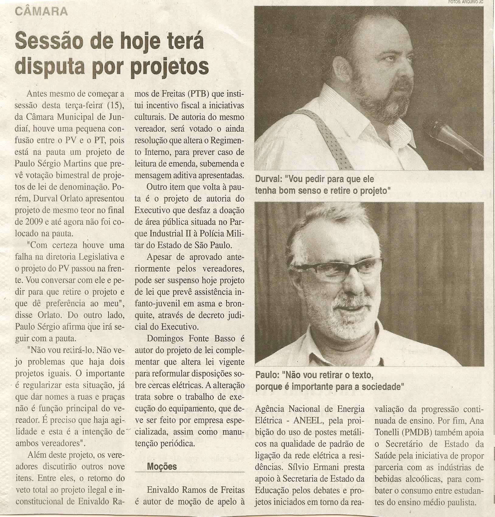 Jornal da Cidade - 15/03/2011