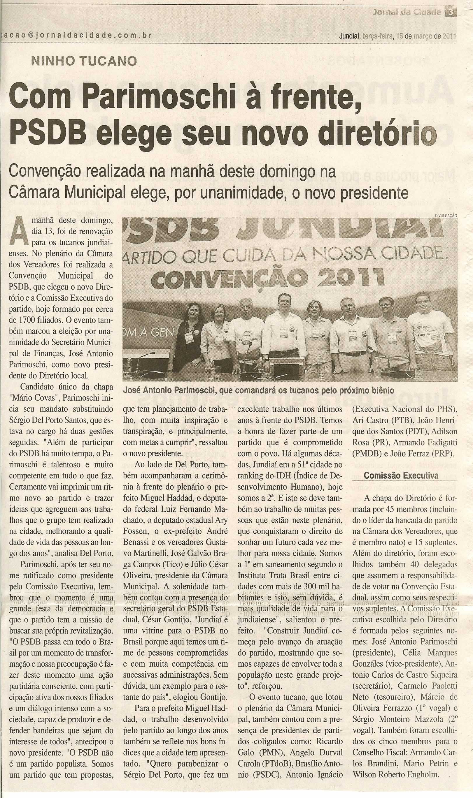 Jornal da Cidade - 15/03/2011