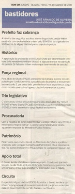 Bom Dia Jundiaí - 16/03/2011