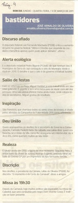 Bom Dia Jundiaí - 09/03/2011