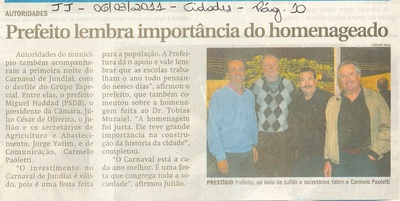 Jornal de Jundiaí - 06/03/2011