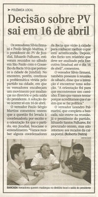 Jornal de Jundiaí - 21/03/2011