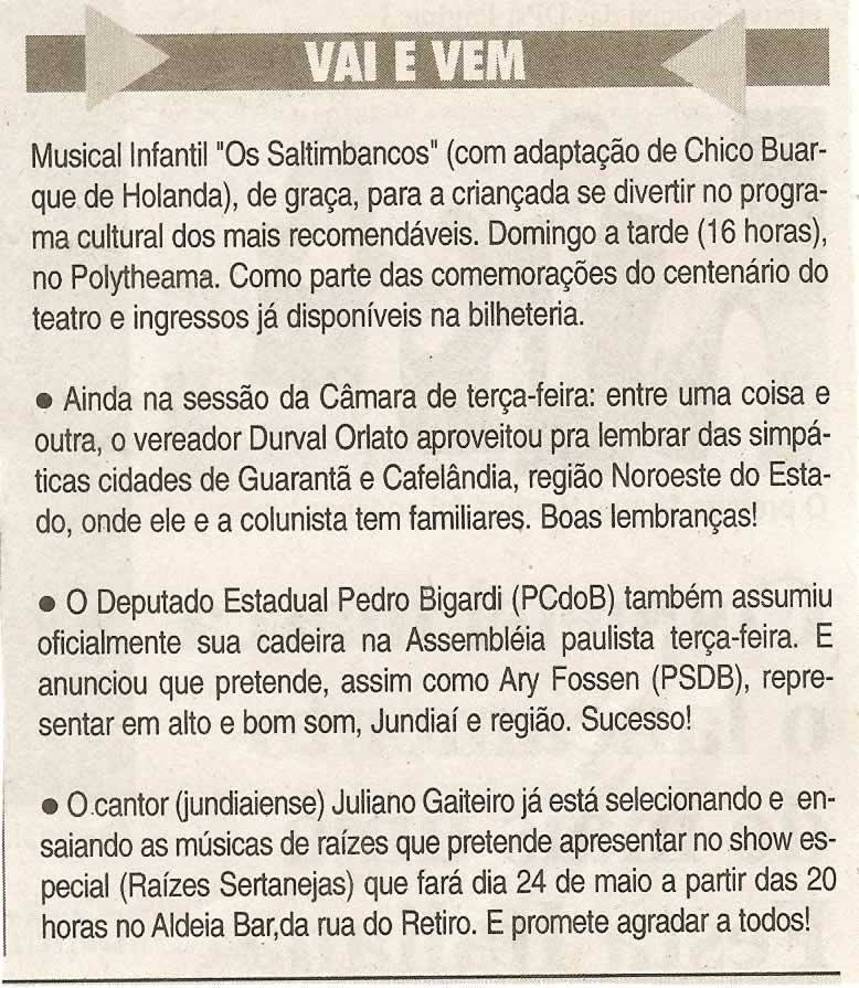 Jornal da Cidade - 18/03/2011
