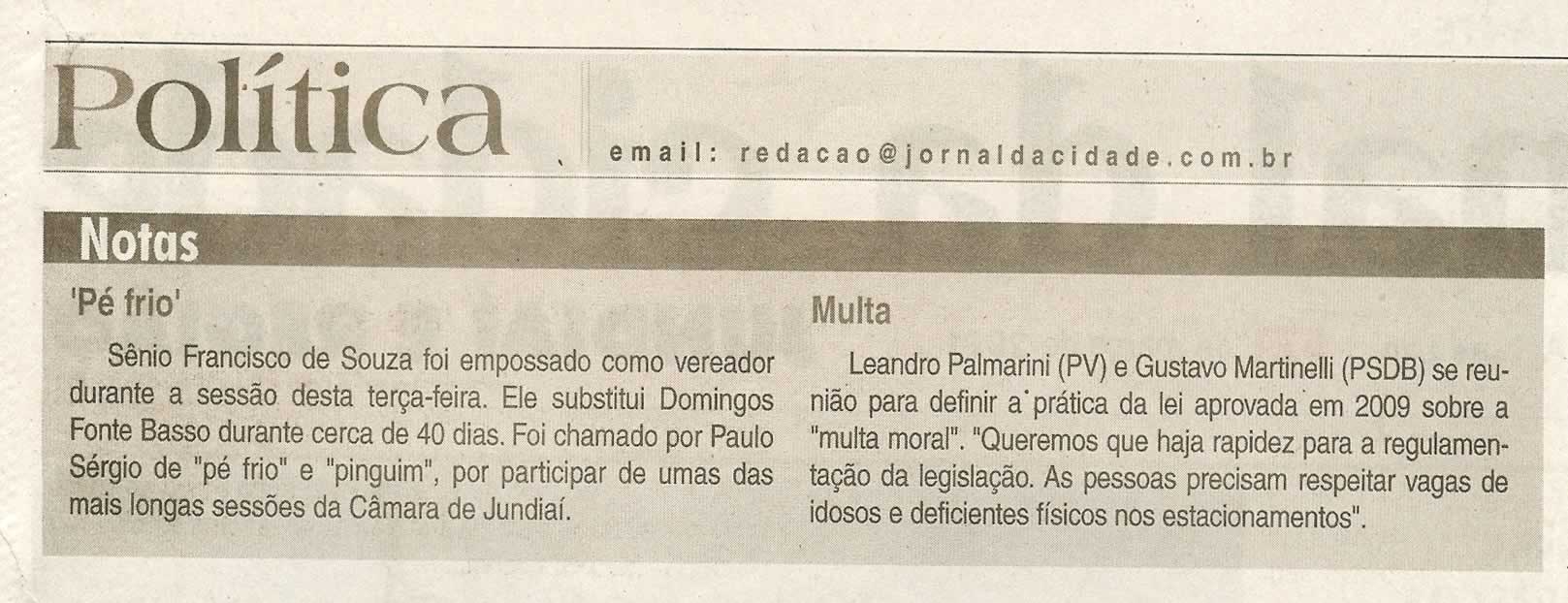 Jornal da Cidade - 23/03/2011