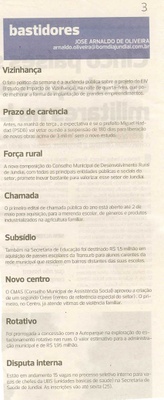 Bom Dia Jundiaí - 20/03/2011
