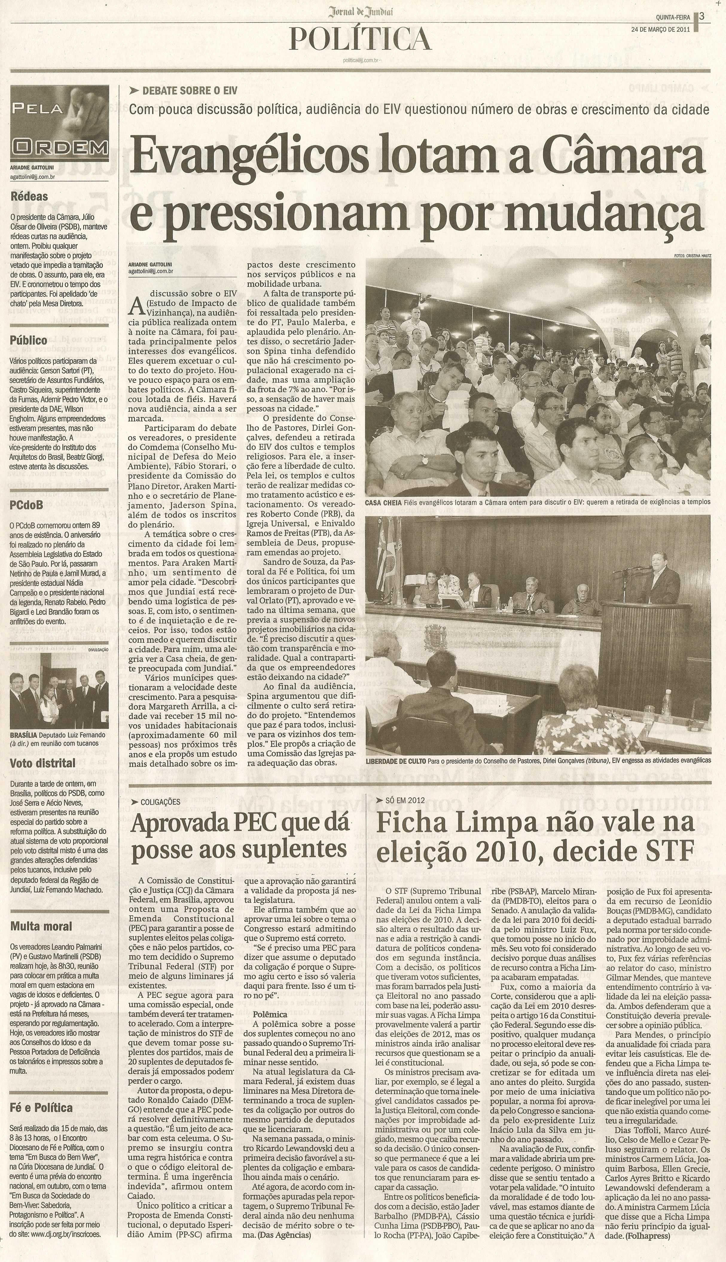 Jornal de Jundiaí - 24/03/2011