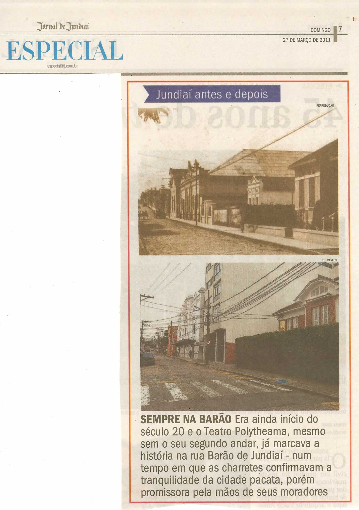 Jornal de Jundiaí - 27/03/2011