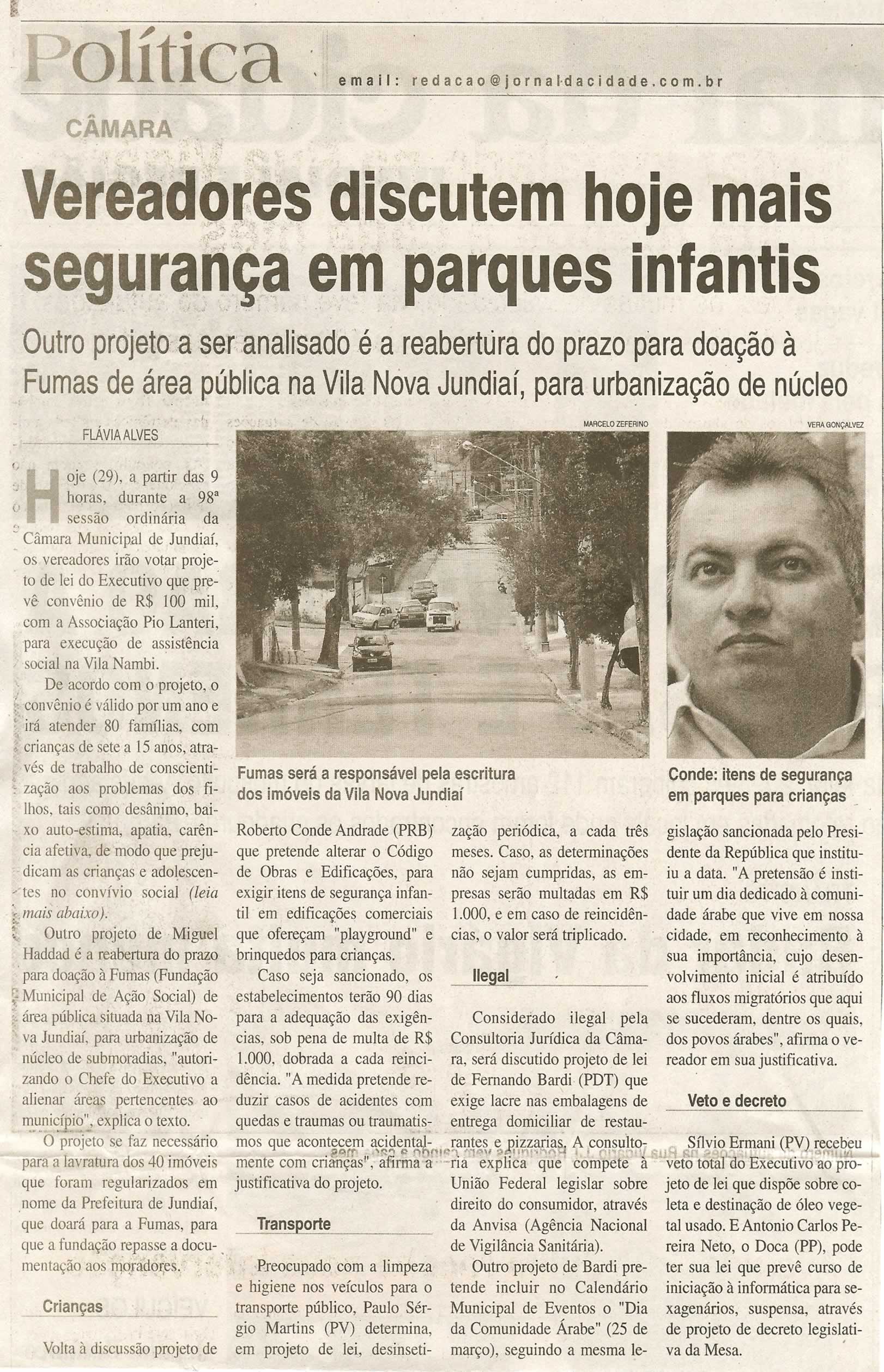 Jornal da Cidade - 29/03/2011