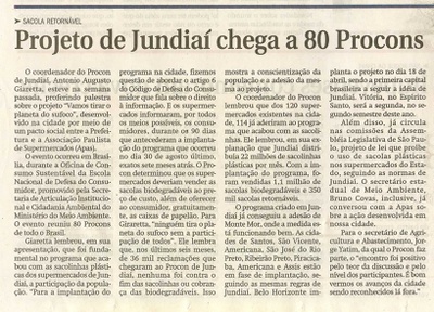 Jornal de Jundiaí - 30/03/2011