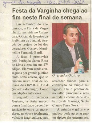 Jornal da Região - 30/03/2011