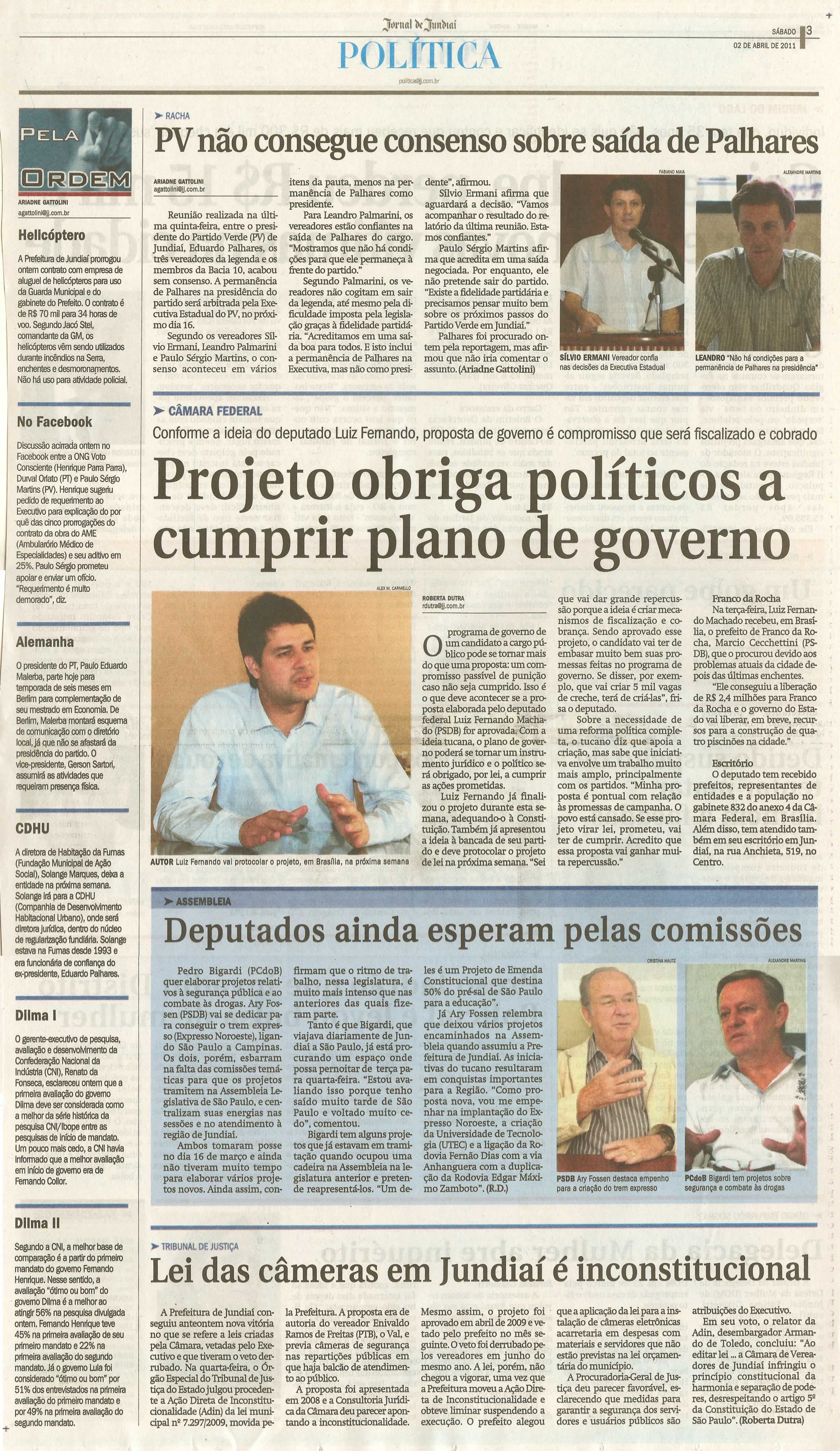 Jornal de Jundiaí - 02/04/2011