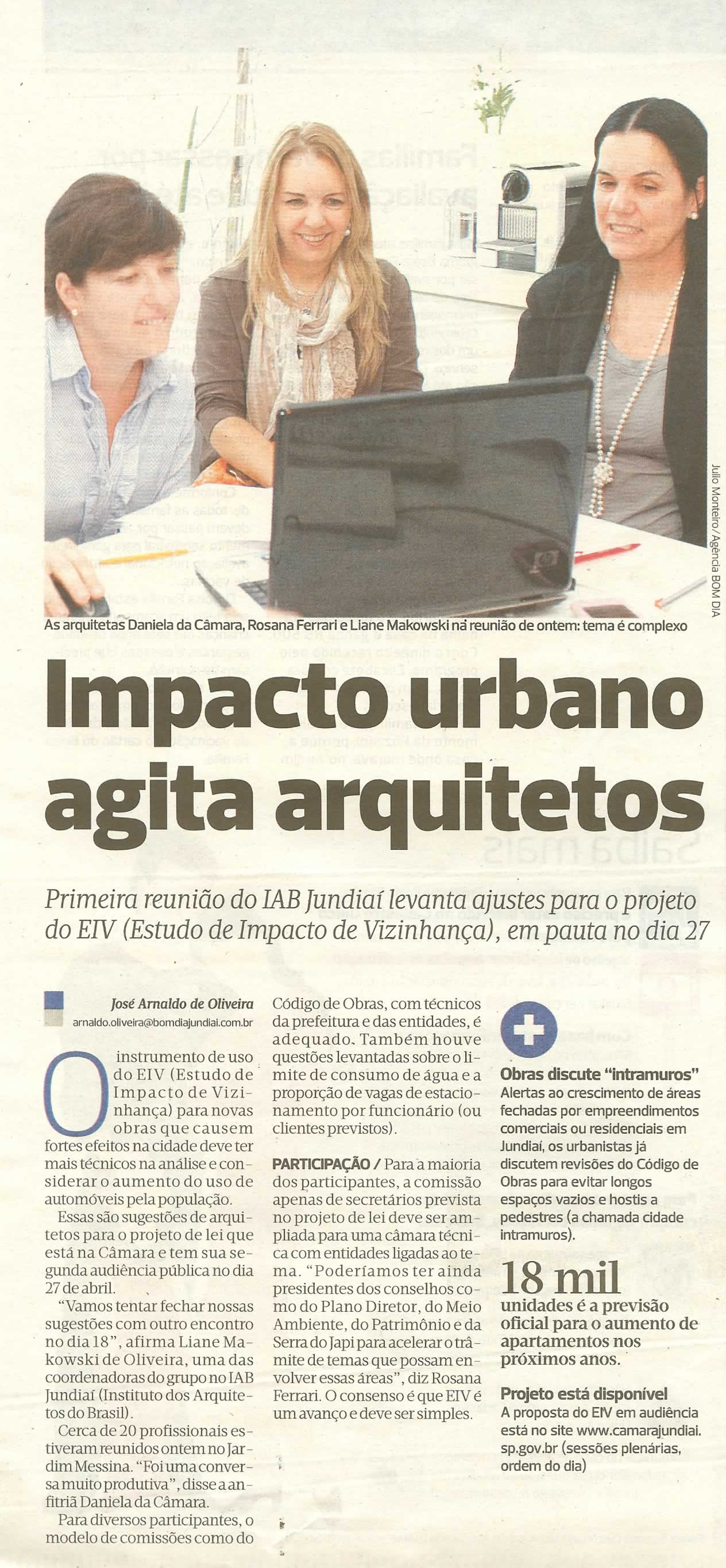 Bom Dia Jundiaí - 05/04/2011