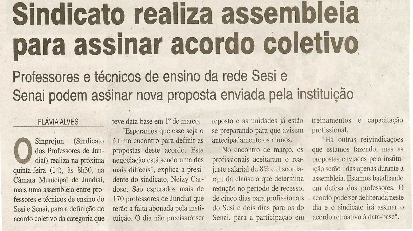 Jornal da Cidade - 08/04/2011