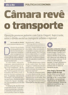 Bom Dia Jundiaí - 12/04/2011