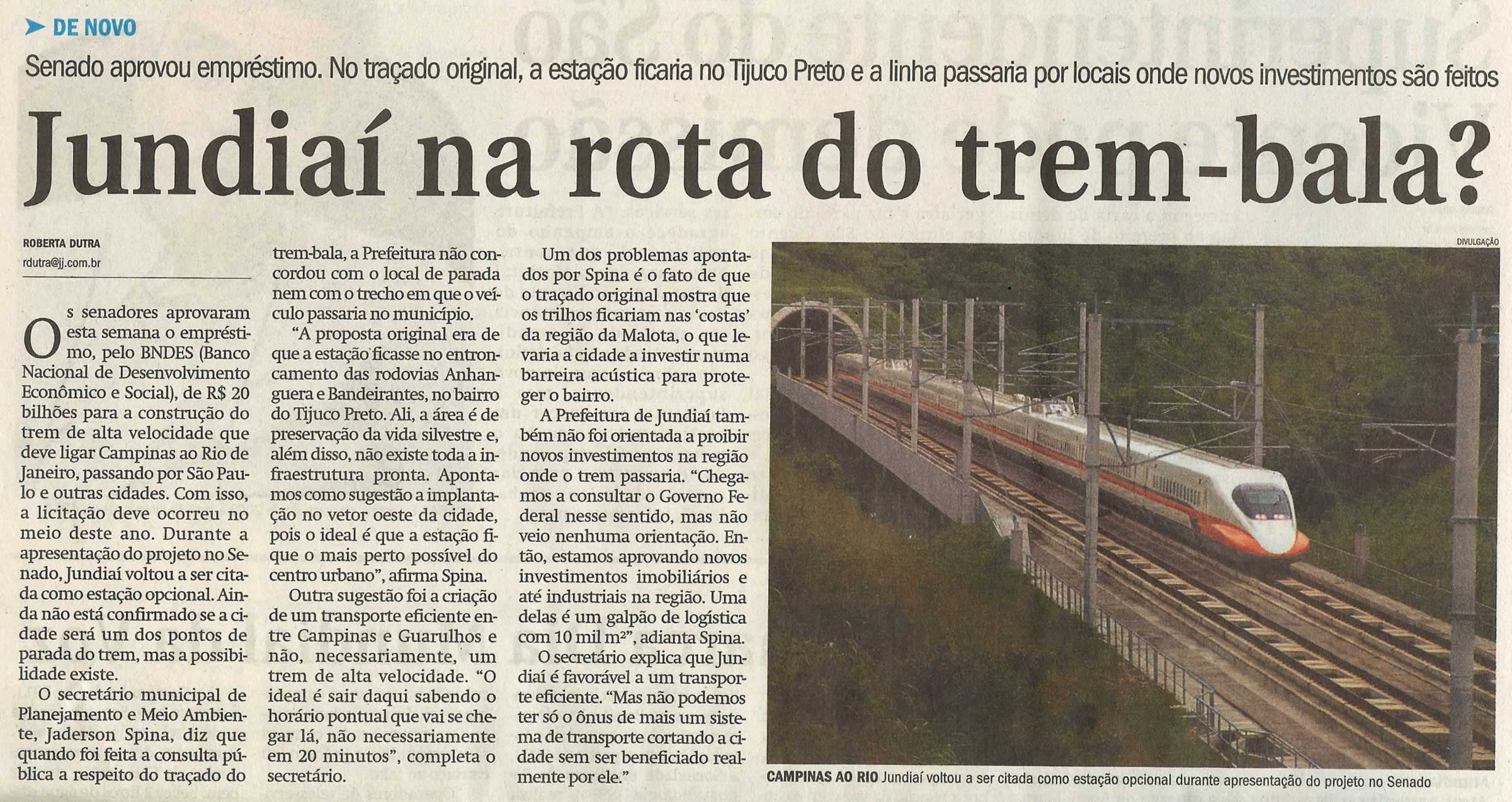 Jornal de Jundiaí - 15/04/2011