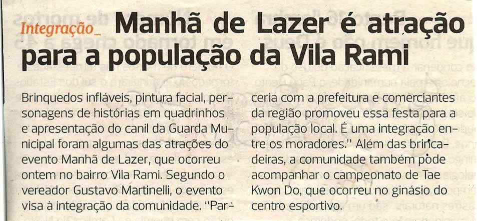 Bom Dia Jundiaí - 18/04/2011