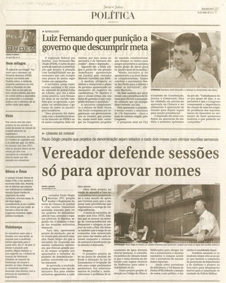 Jornal de Jundiaí - 18/04/2011