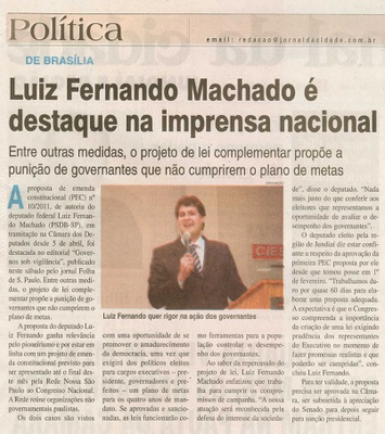 Jornal da Cidade - 17/04/2011