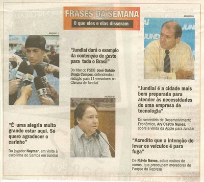 Jornal de Jundiaí - 17/04/2011
