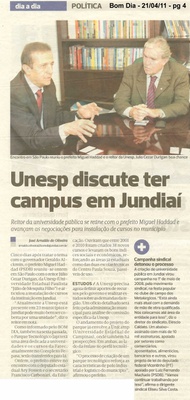 Bom Dia Jundiaí - 21/04/2011