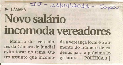 Jornal de Jundiaí - 21/04/2011