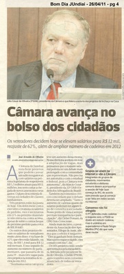 Bom Dia Jundiaí - 26/04/2011