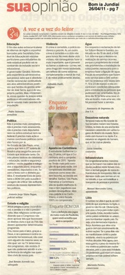 Bom Dia Jundiaí - 26/04/2011