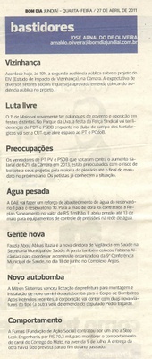 Bom Dia Jundiaí - 27/04/2011