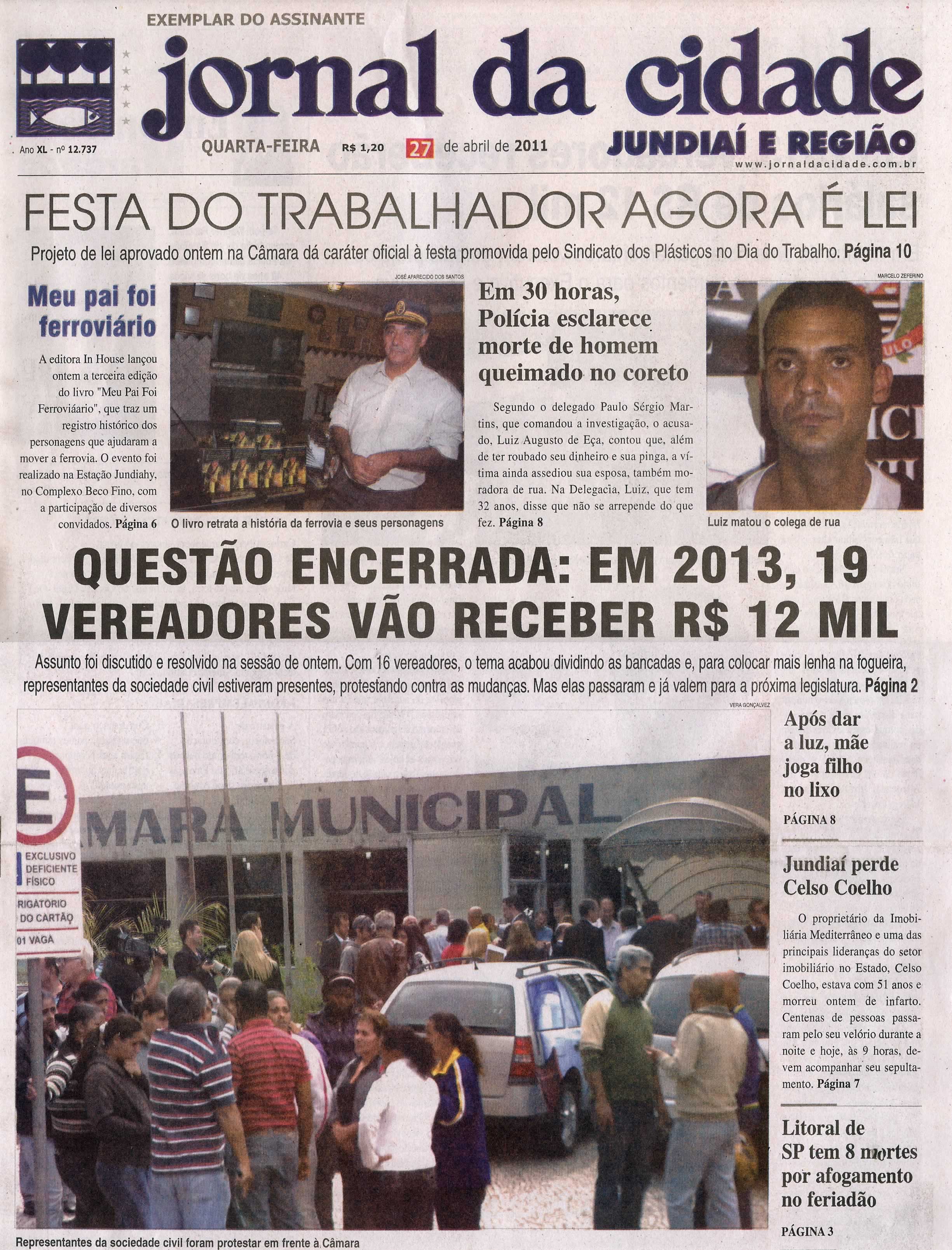 Jornal da Cidade - 27/04/2011