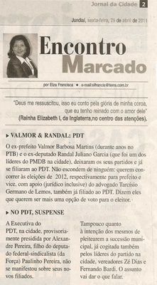 Jornal da Cidade - 29/04/2011