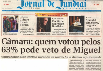 Jornal de Jundiaí - 30/04/2011