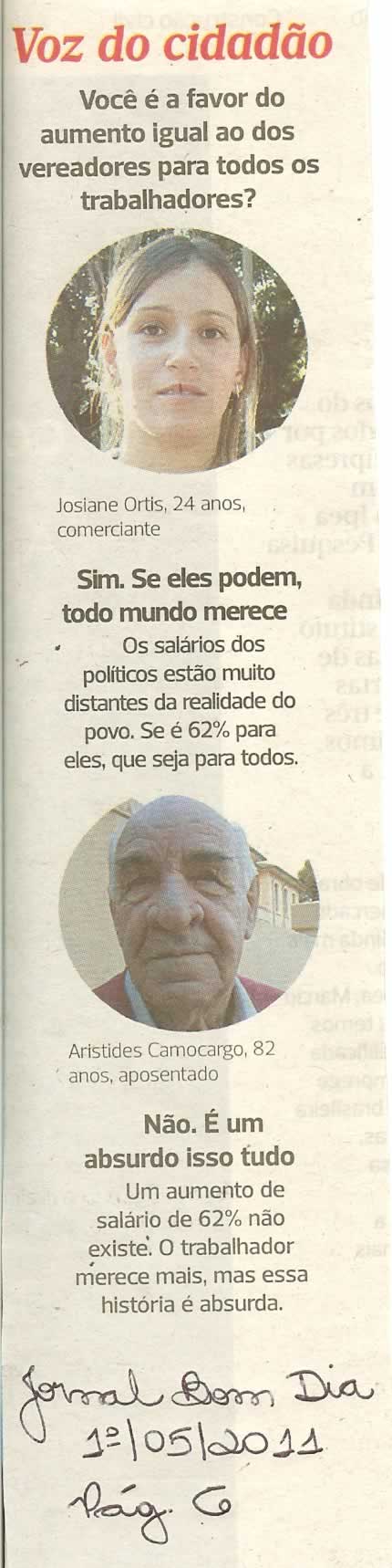 Bom Dia Jundiaí - 30/04/2011