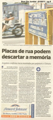 Bom Dia Jundiaí - 01/05/2011