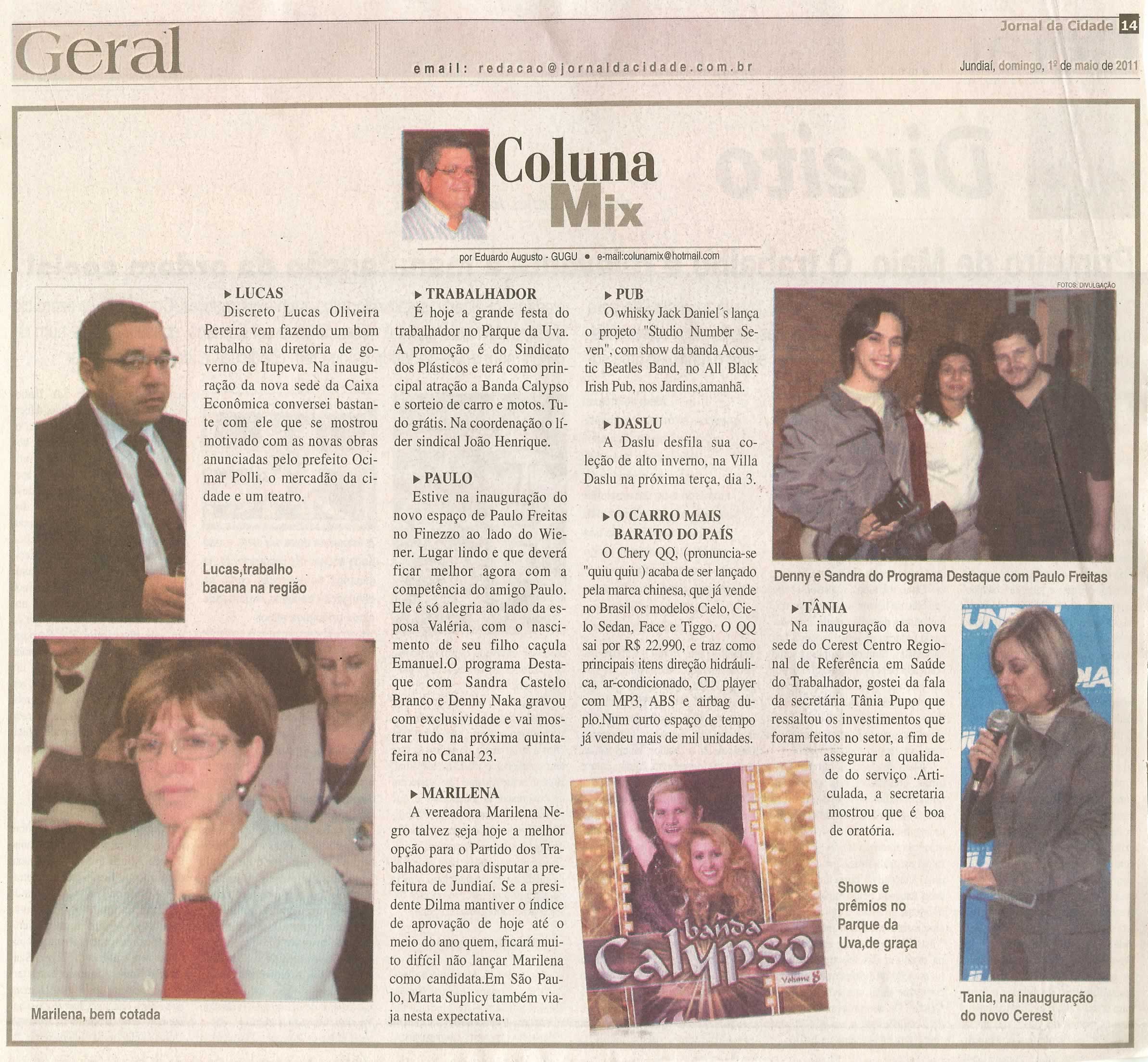 Jornal da Cidade - 01/05/2011