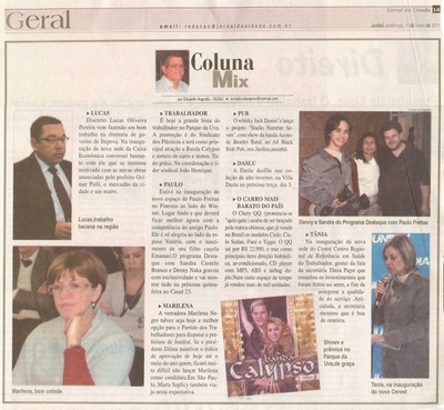 Jornal da Cidade - 01/05/2011