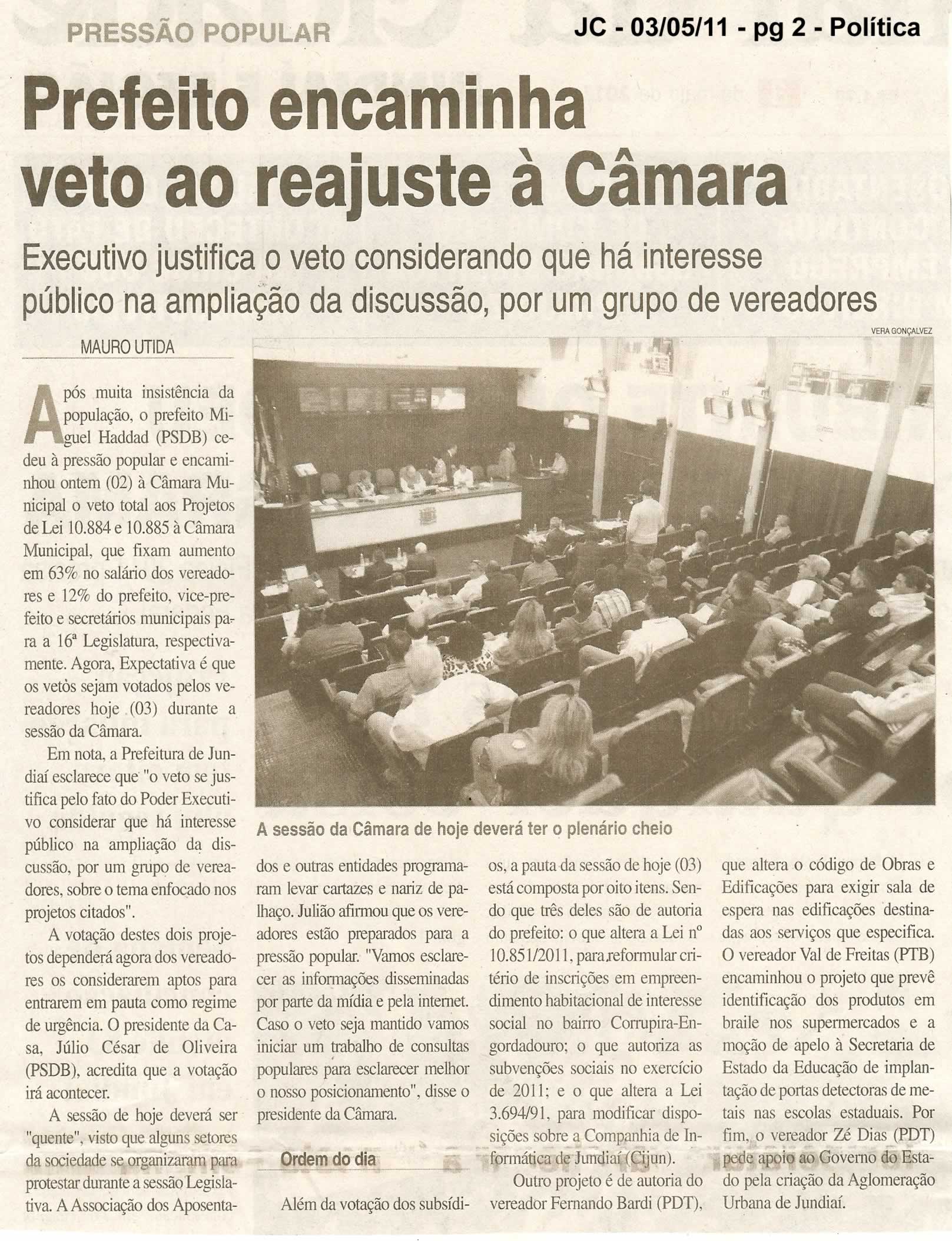 Jornal da Cidade - 03/05/2011