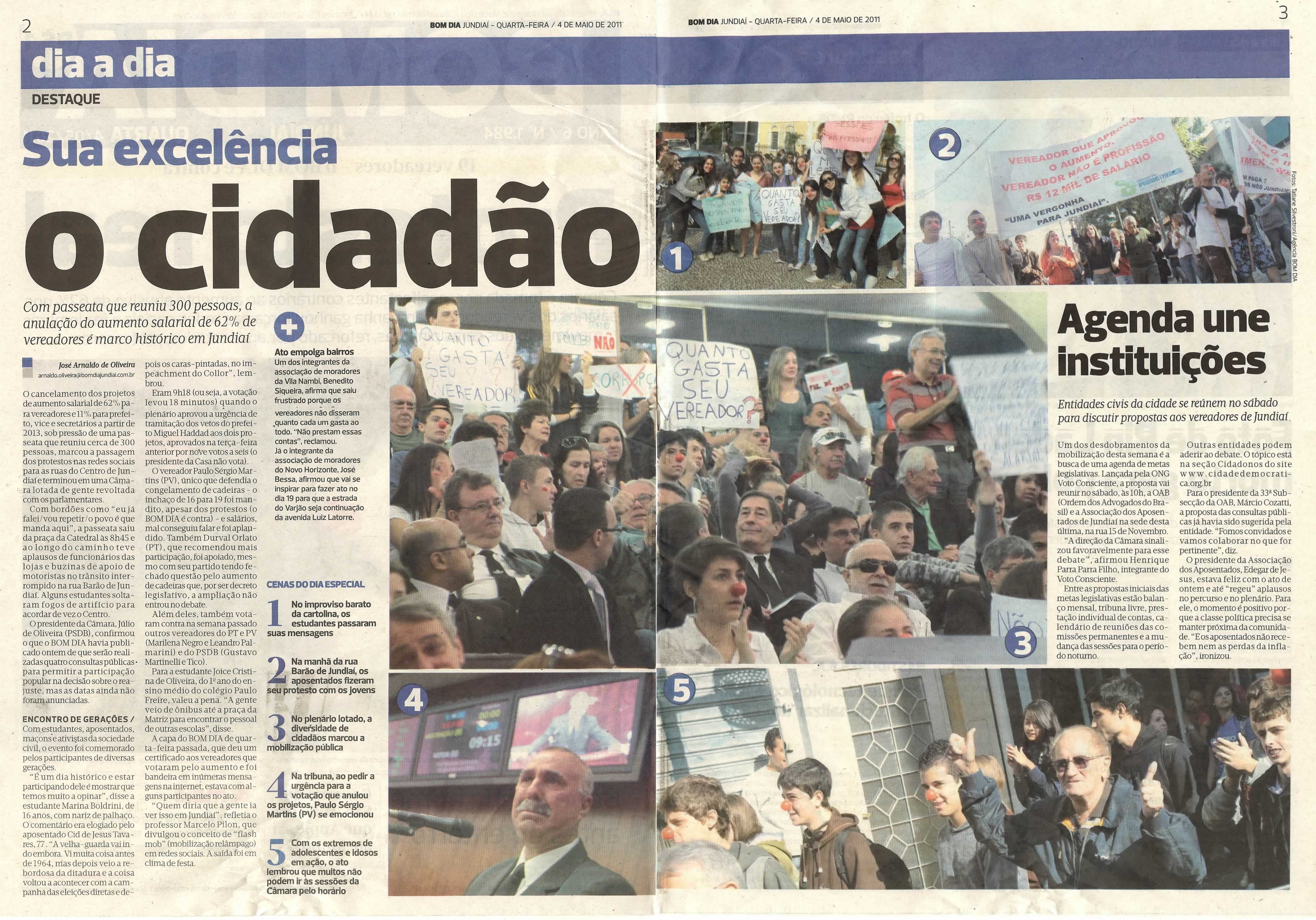 Bom Dia Jundiaí - 04/05/2011