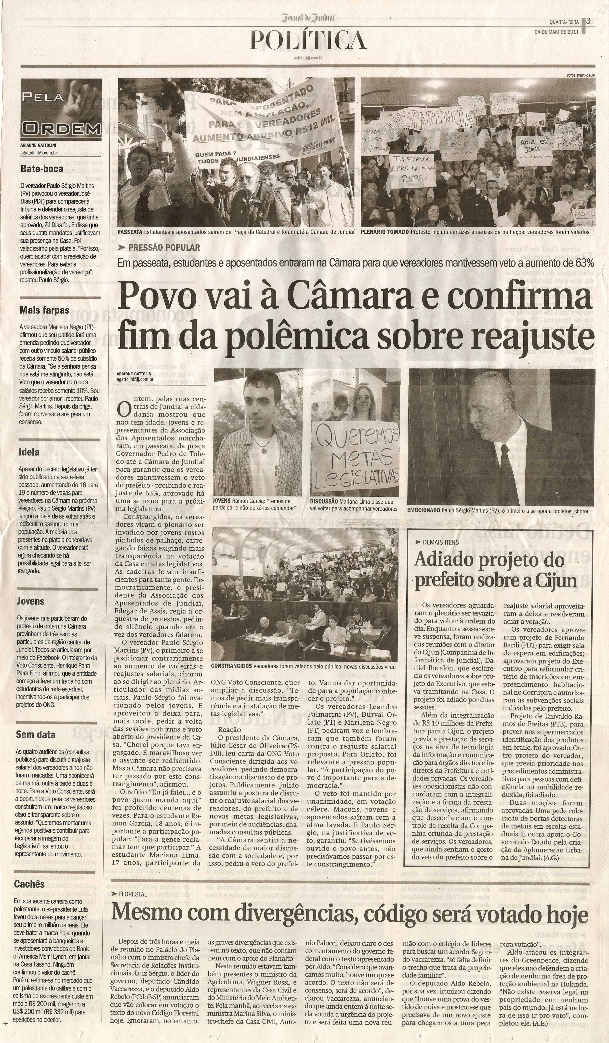 Jornal de Jundiaí - 04/05/2011