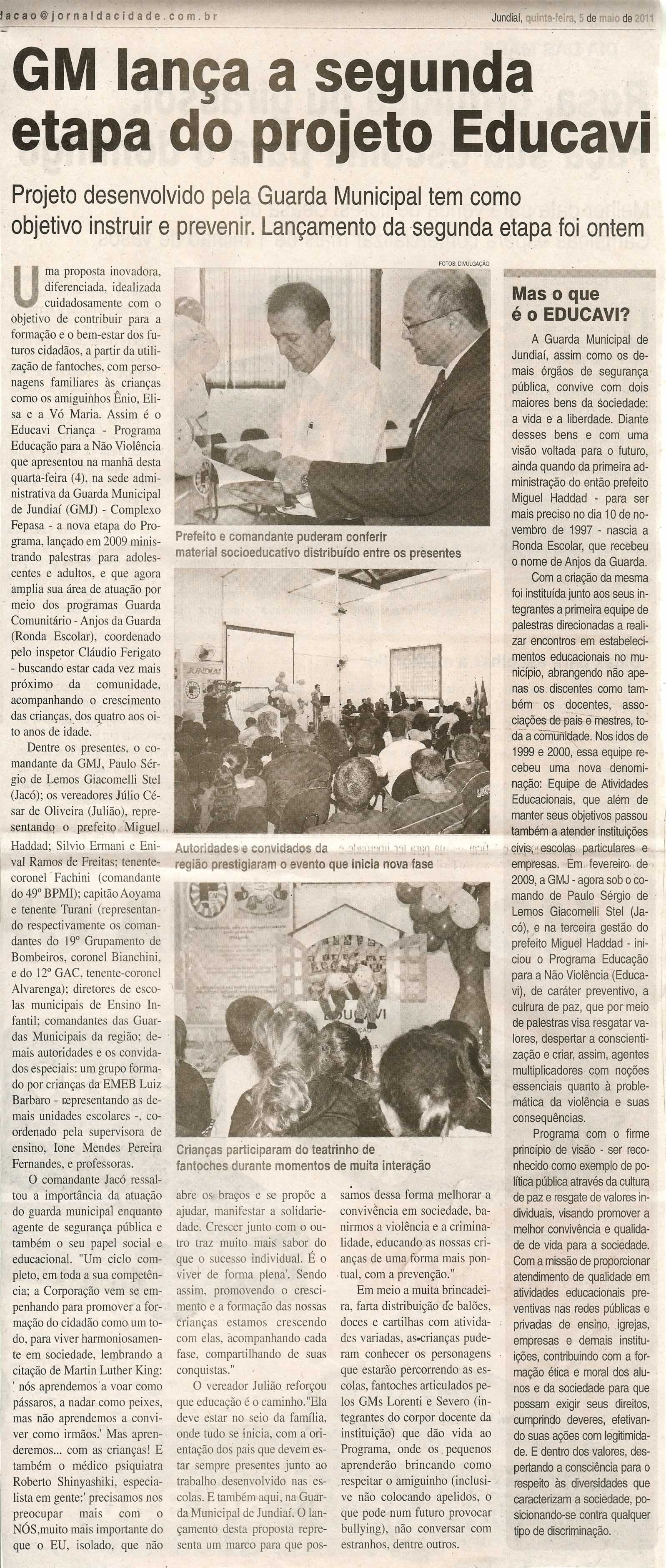 Jornal da Cidade - 05/05/2011