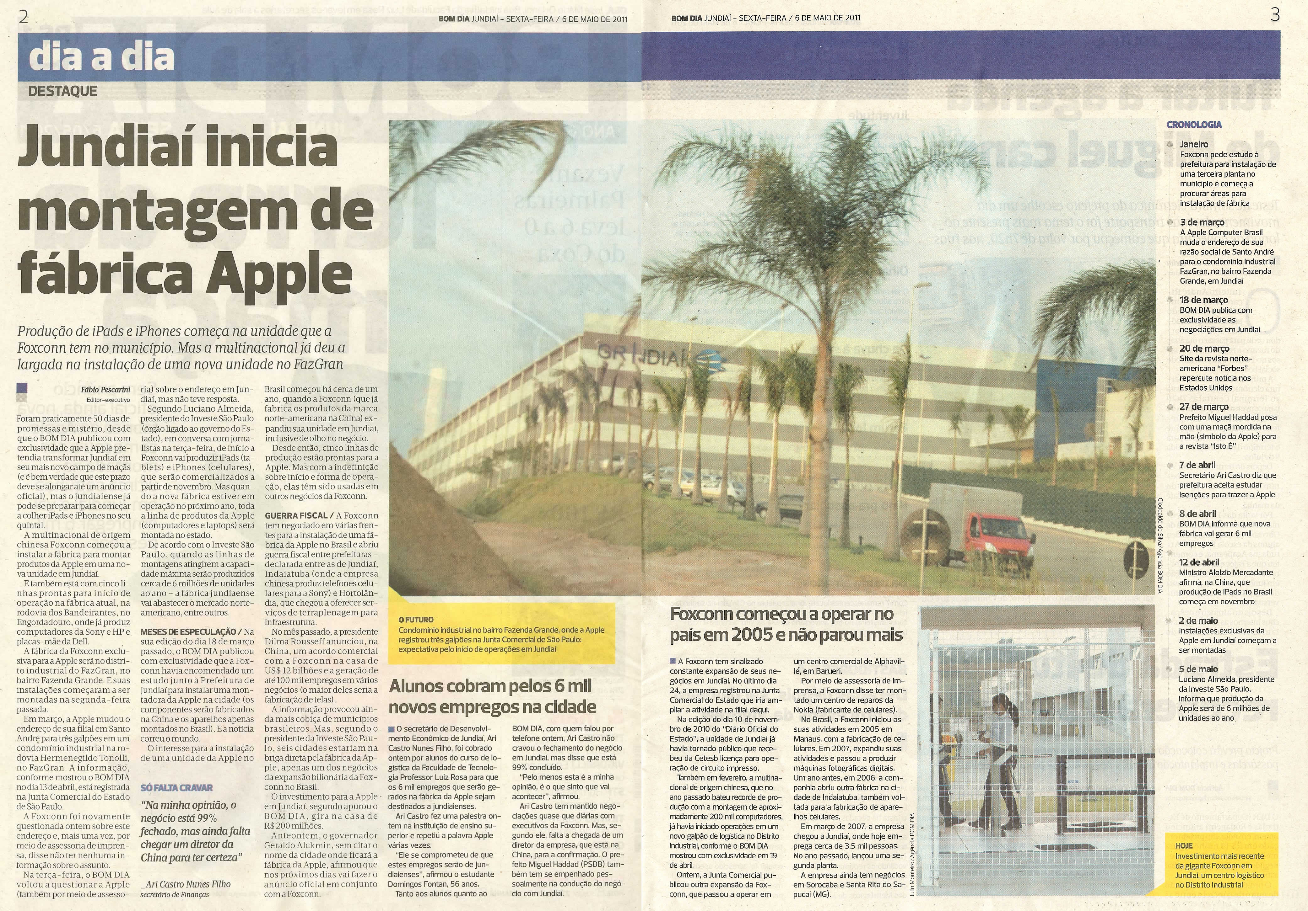 Bom Dia Jundiaí - 06/05/2011