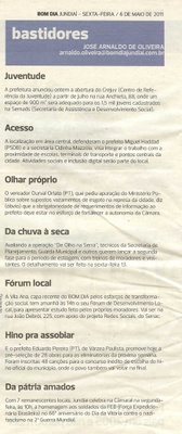 Bom Dia Jundiaí - 06/05/2011