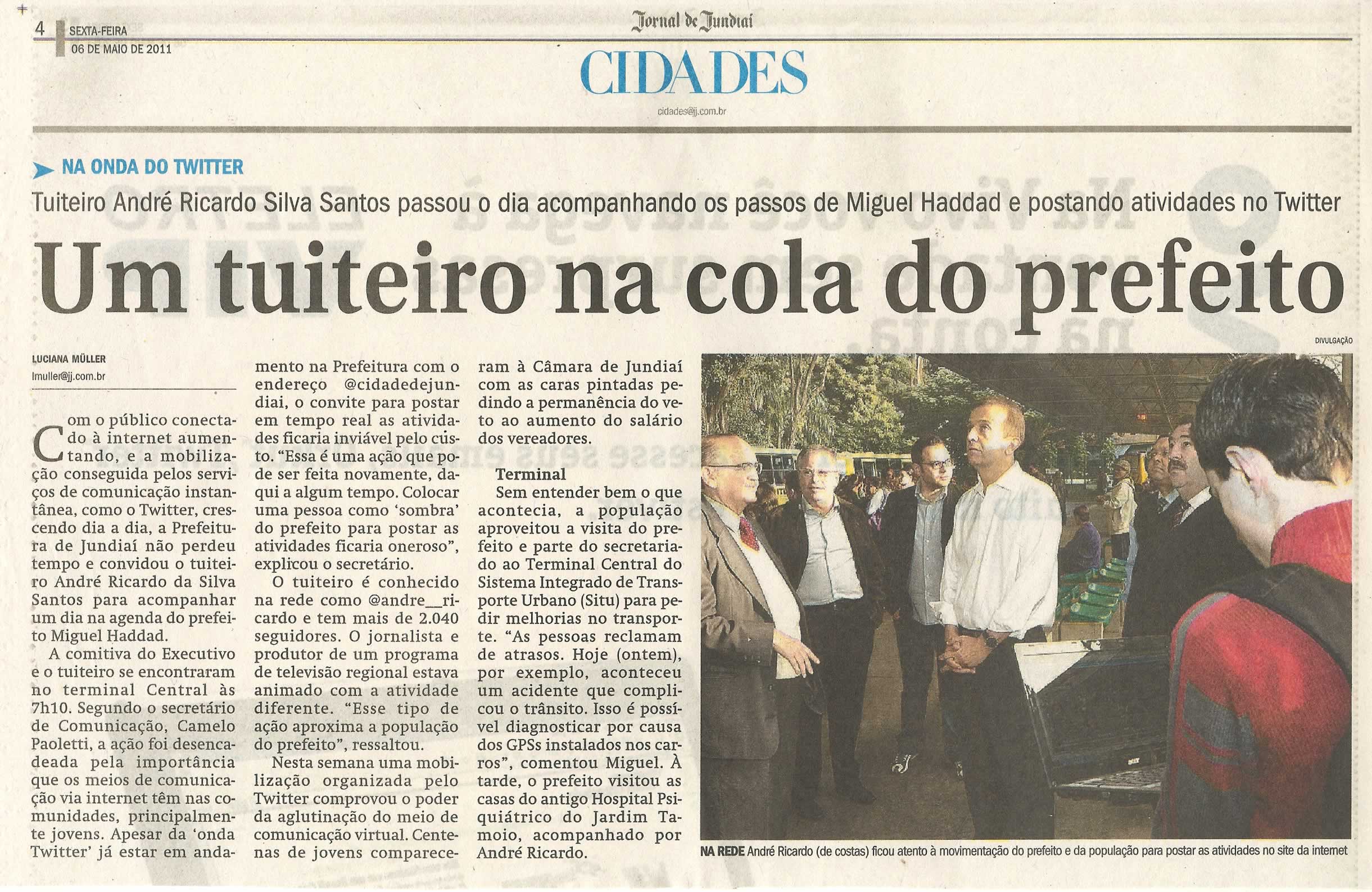 Jornal de Jundiaí - 06/05/2011