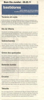 Bom Dia Jundiaí - 09/05/2011