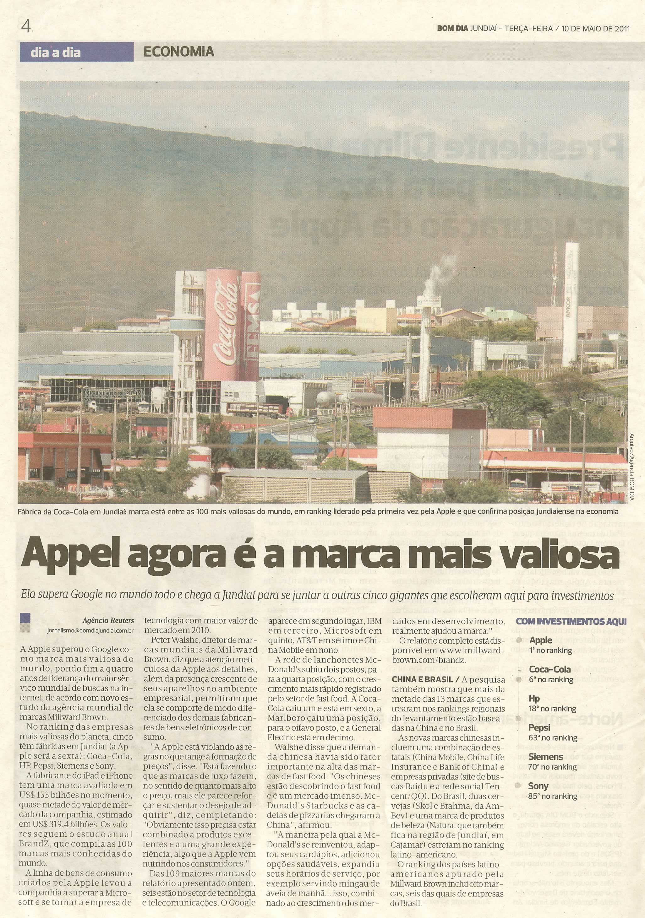 Bom Dia Jundiaí - 10/05/2011
